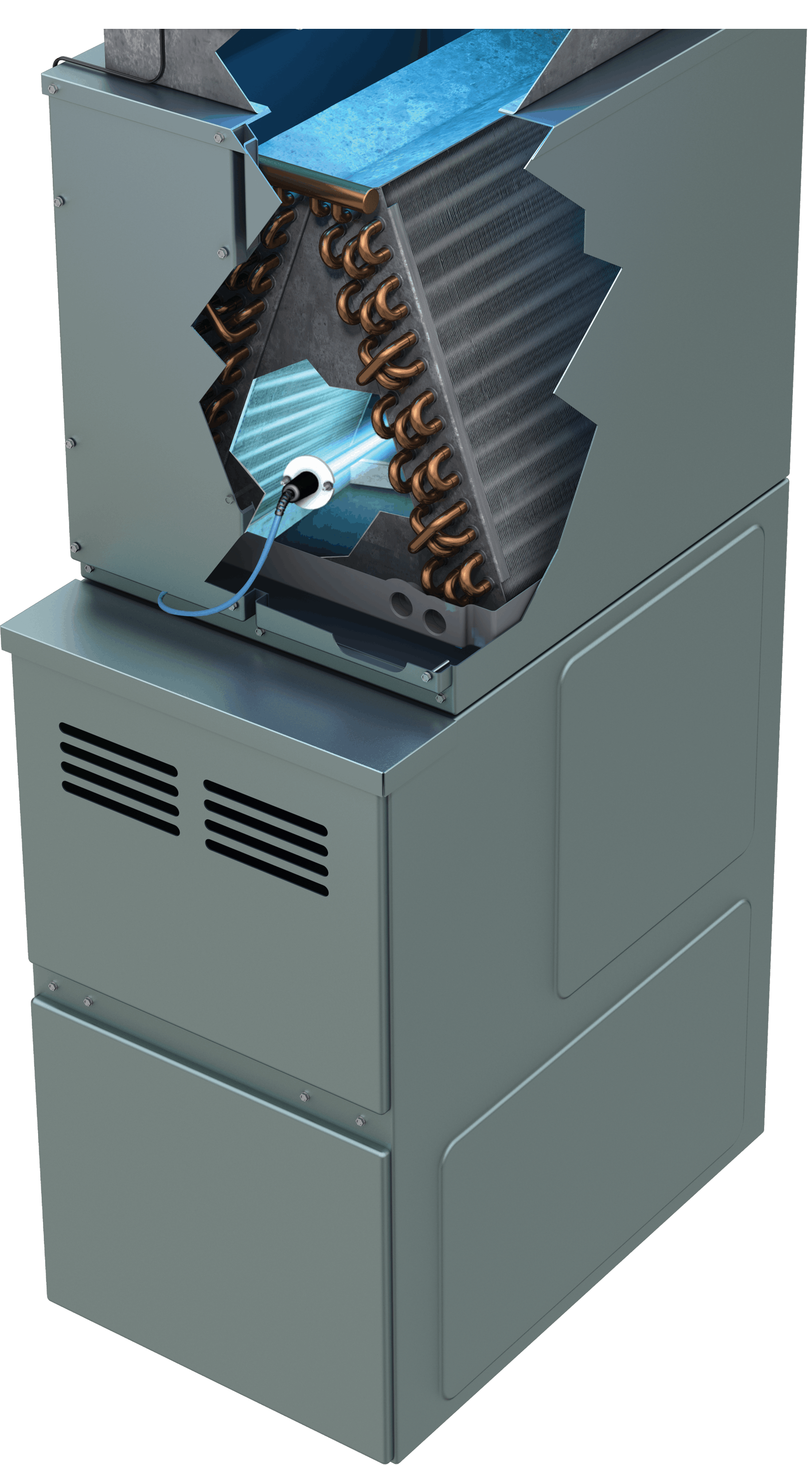 UV light in an air handler
